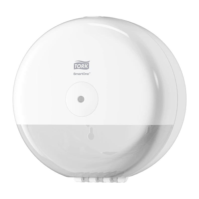 DISTRIBUTEUR SIMPLE SmartOne® T9 BLANC - pour Papier toilette rouleaux (681000)